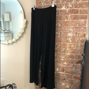 INGREDIENTS … black palazzo pants NWOT